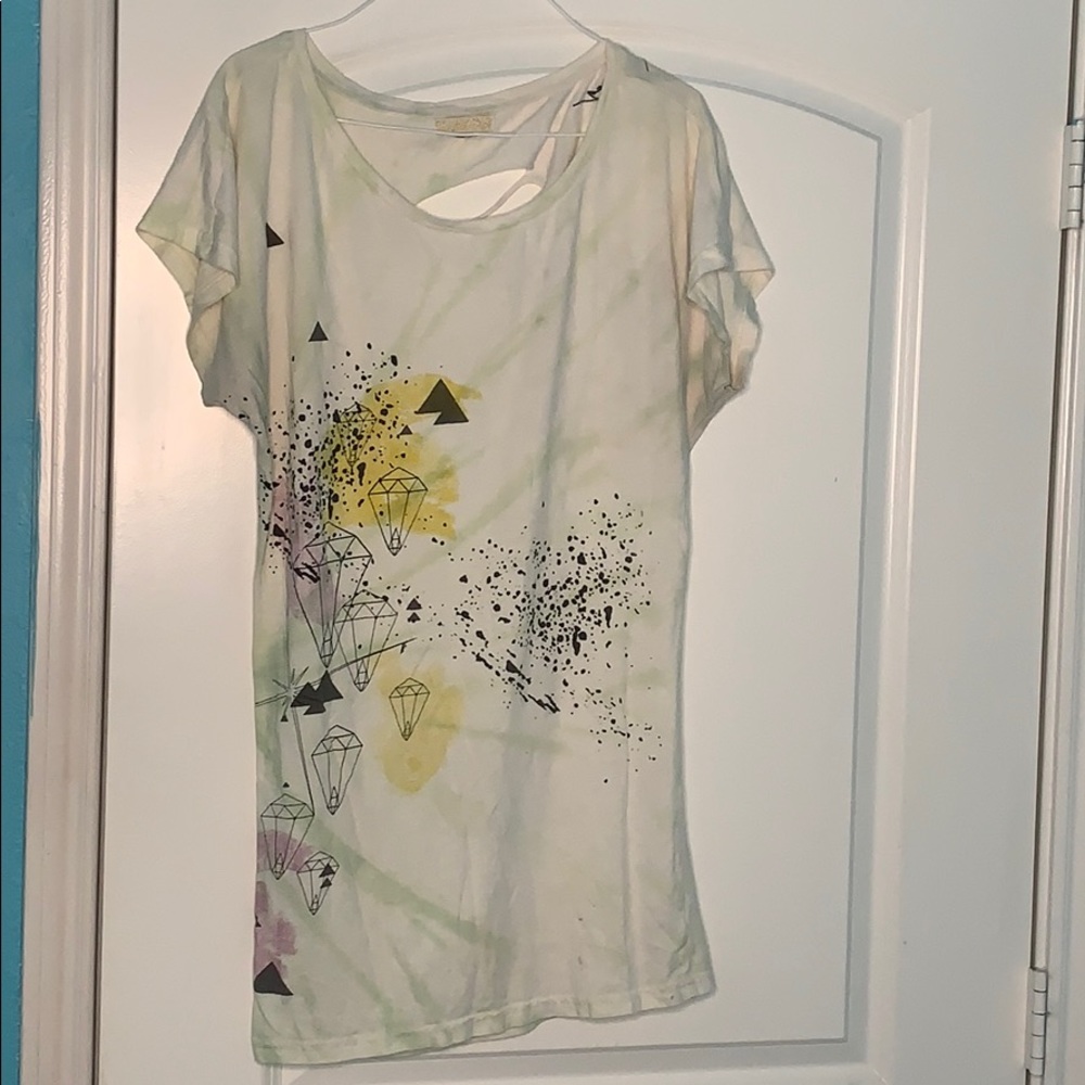 Diamond Paint Splattered Top